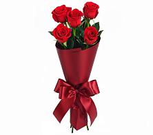 Букет 5 Красных роз Эдлесс Лав в Турки