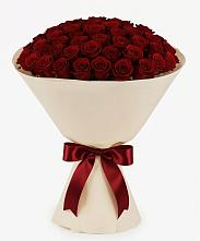 Букет 101 Бордовая роза Блэк Бакарра в Турки