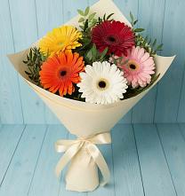 Букет цветов из:  Герберы в Турки