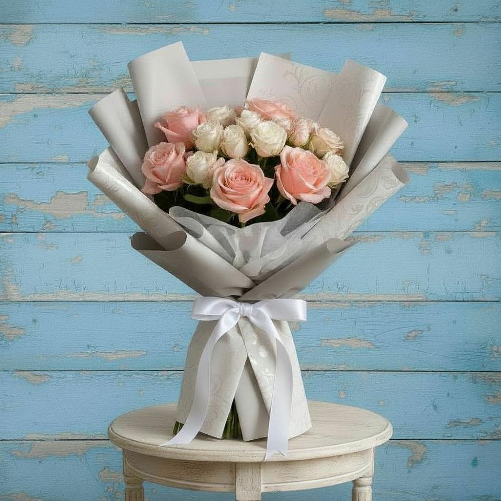 Букет цветов из: Розы в Турки