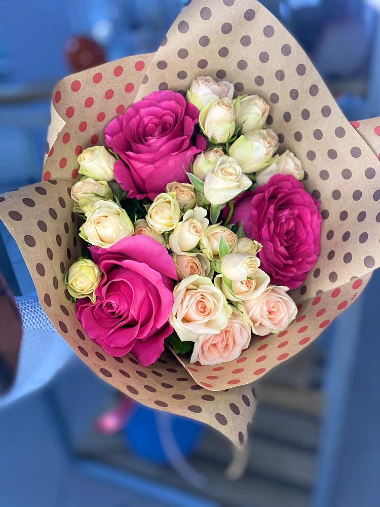 Букет цветов из: Розы в Турки