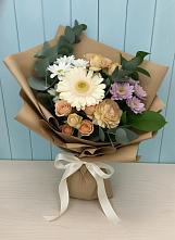 Букет цветов из:  Герберы и Хризантемы в Турки