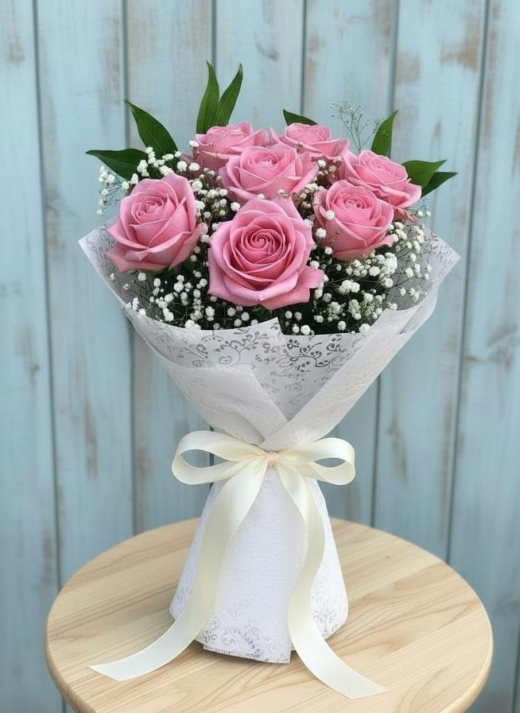 Букет цветов из: Розы в Турки