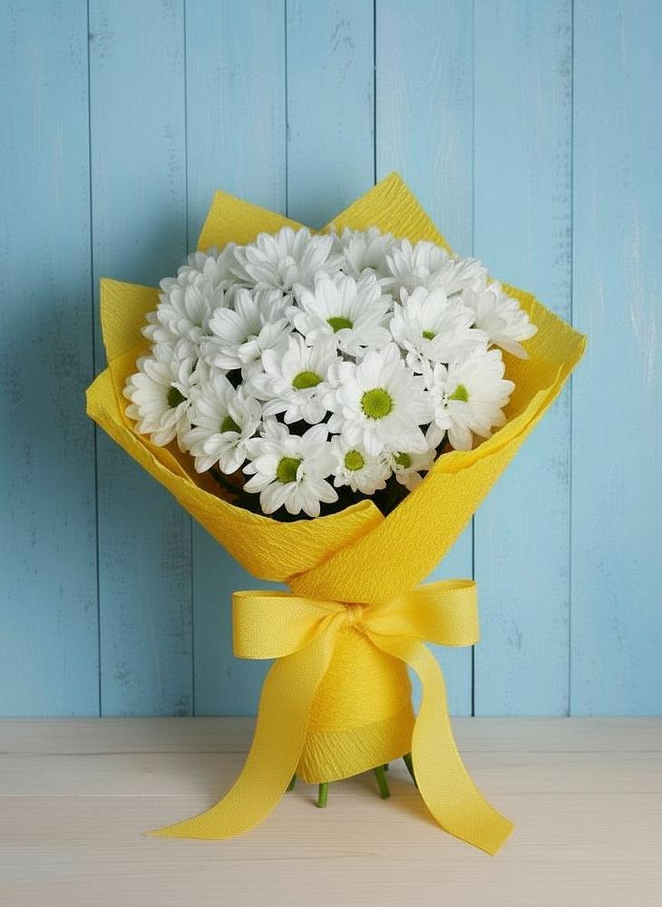 Букет цветов из: Хризантемы в Турки