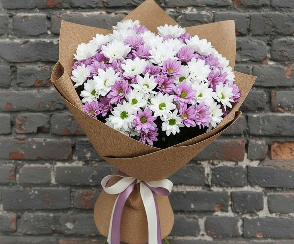 Букет цветов из: Хризантемы в Турки