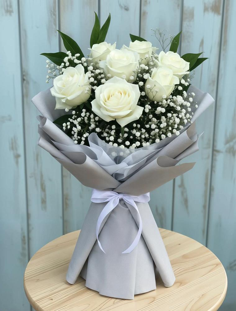 Букет цветов из: Розы в Турки