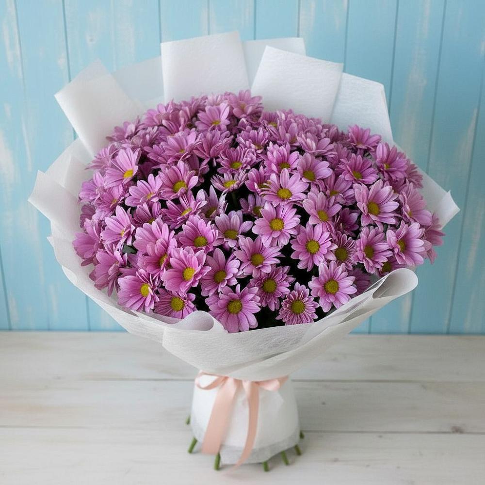 Букет цветов из: Хризантемы в Турки
