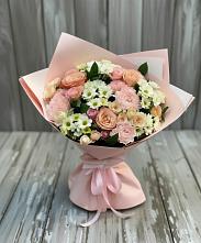 Букет цветов из:  Гвоздики, Розы и Хризантемы в Турки