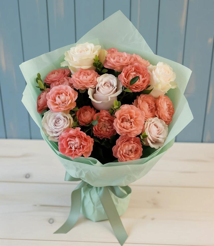 Букет цветов из: Розы в Турки