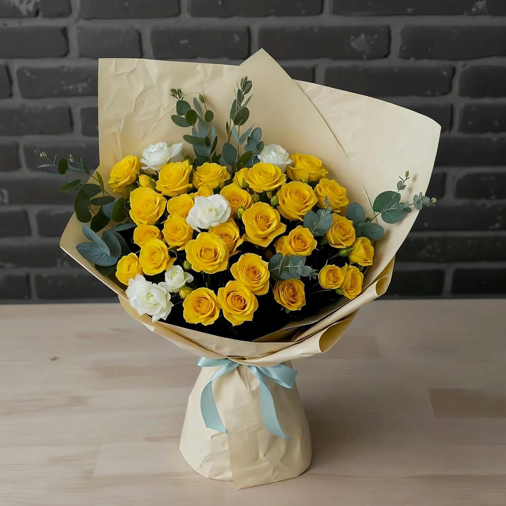 Букет цветов из: Розы в Турки