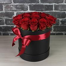 Цветочная композиция из Розы в шляпной коробке в Турки