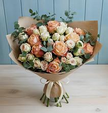 Букет цветов из:  Альстромерии и Розы #REPLACE_PRED# Турки